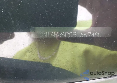 2011 Nissan Sentra 2.0 from USA, damaged, VIN 3N1AB6AP0BL667480